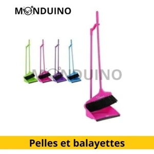 10 PELLES ET BALAYETTES SUR PIED - MODELE ALEATOIRE-RAMASSE POUSSIERE NETTOYAGE