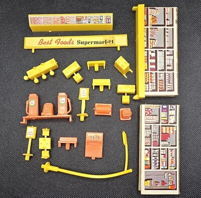 Lot of 20 Vintage 1964 Remco Thimble City Accessories for Magnetic Playset - Image 1 of 4