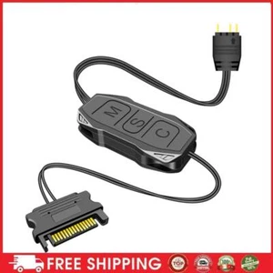 COOLMOON AR-1 RGB-Controller-Kabel 5 V 3-polig auf SATA AURA ARGB Mini Control H - Zdjęcie 1 z 12