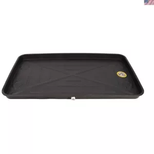 A/C Secondary Plastic Condensate Drain Pan, Air Conditioner Drip Pan with Rol... - Picture 1 of 2
