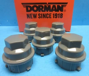 5 Wheel Lug Nut Cover Replace GM OEM # 9593229 & 9595118 Grey - Picture 1 of 5