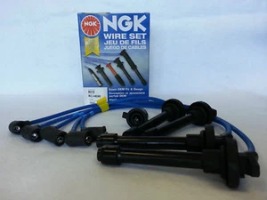 NGK RCHE65 Spark Plug Wires Cables For 93-01 Honda Prelude VTEC H22A H22A1 H22A4 - Picture 1 of 1