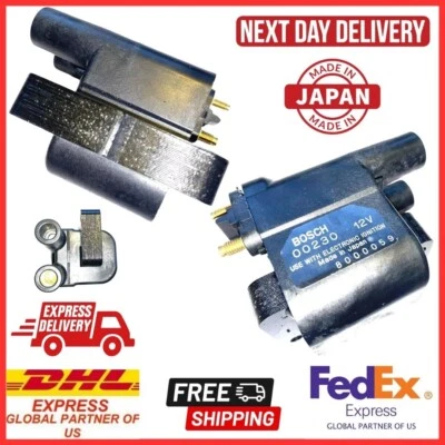 For MITSUBISHI COLT 100 ECLIPSE MIRAGE LASER Ignition Coil 1990-1994 00230 12V - Image 1 of 4