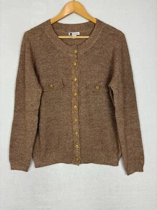 Rockmans Womens Sweater Size Large Button Front Cardigan Knitted Outerwear - Picture 1 of 9