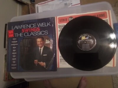 Lawrence Welk Swings The Classics LP Vinyl Record Album.  K - Image 1 of 4