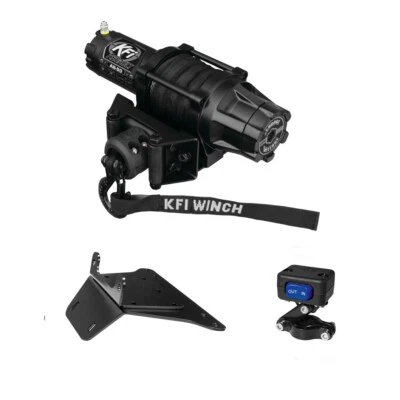 Kit combinado de cabrestante de asalto KFI 5000 lb (M3) para Polaris Trail Blazer 250 2003-2006 Foto 1 de 4