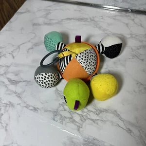 Sassy Developmental Bumpy Ball | Easy to Grasp Bumps Help Develop Motor Skills | - Picture 1 of 2