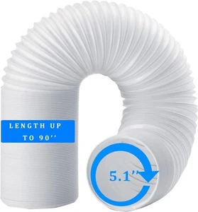 Portable Air Conditioner Hose, Length up to 90" - Picture 1 of 5