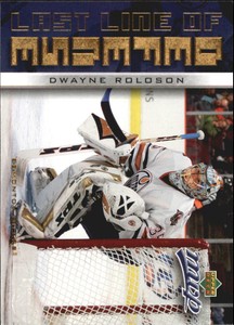 2006-07 (OILERS) Upper Deck MVP The Last Line of Defense #LL13 Dwayne Roloson