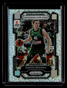 MARIUS GRIGONIS 2023-24 Panini Prizm Euroleague Basketball SILVER MOJO #24/25 - Picture 1 of 2