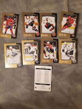 2007/08 O-pee-Chee Oversize Jumbo 8 Hockey Card Lot Plus Checklist