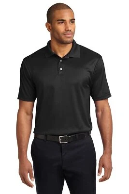 Camisa polo jacquard fina Port Authority Performance K528 - Imagem 1 de 3