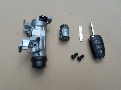 AUDI A3 8P FACELIFT 2005-2012 IGNITION BARREL DOOR LOCK KEY 1K0 905 851 B - Image 1 of 4
