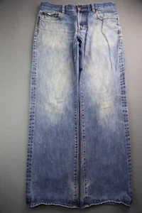 Pantalones de mezclilla Gap vintage 2003 para hombre calce recto desgastados talla 33x32 (medida 33x31) - Imagen 1 de 9