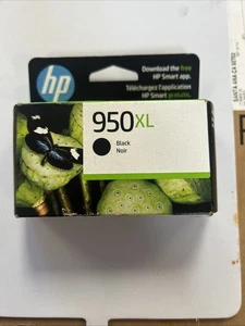 Oryginalny czarny wkład atramentowy HP 950XL CN045AN Exp maj/2025 - Zdjęcie 1 z 3