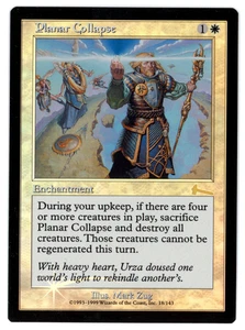 Planar Collapse -- MTG (SP+ Quality FOIL) - Urza's Legacy - See scans!! - Picture 1 of 2
