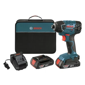 Bosch 25618-02-RT 18V Li-Ion 1/4" Impact Driver Kit (2 Ah) Certified Refurbished - Picture 1 of 8