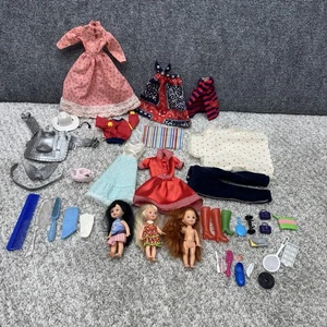 Vintage Barbie Francie und mehr Kleidung Geldbörsen Schuhe Puppen WIE BESEHEN ZUM RESTAURIEREN - Bild 1 von 14
