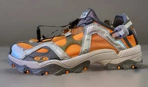 Salomon Pro Amphibian Contragrip Womens 9 Sport Hikers Shoes Orange Gray - Picture 1 of 12