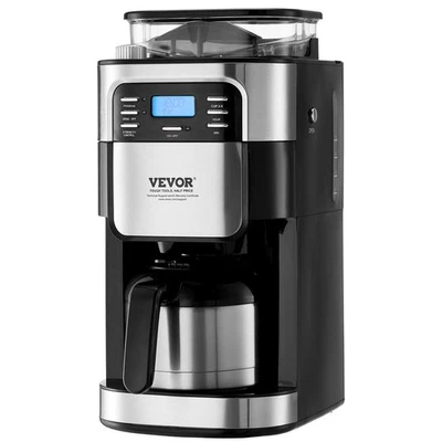 8-Cup Drip Coffee Maker with 24-Hour Auto Brew Timer & Programmable Function - Image 1 of 4