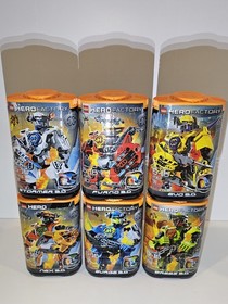 LEGO BIONICLE Hero Factory 2.0 COMPLETE Full Set Evo Nex Breeze Furno Surge 