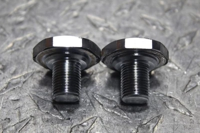 Tapas de enchufe de tubo de horquilla delantera Harley Davidson Road King Dyna Softail Wide Glide 41 mm Foto 1 de 2