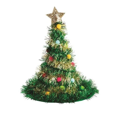 Sombrero de árbol de oropel cantor Mud Pie H5 talla única 16010248 - elige el color Foto 1 de 2