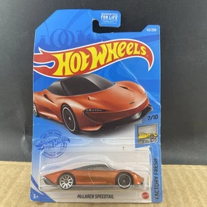 Hot Wheels Factory Fresh McLaren Speedtail 7/10, MULTIPLI OGGETTI SPEDIZIONE $1 - Foto 1 di 6