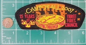 BSA Three Fires Council, IL CSP SA-42, Camporall 2007, Scouting Through Time - Picture 1 of 2