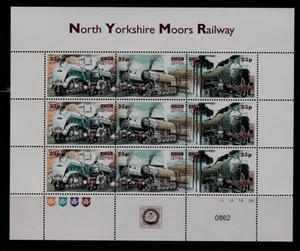 North Yorkshire Moors Railway Sheet. Railway Letter. MNH. #56 - Picture 1 of 1
