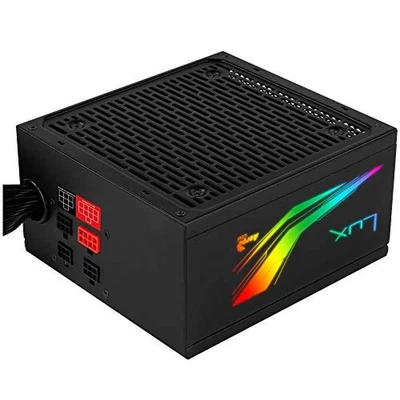 (TG. 550W) Aerocool Lux RGB M 550W - Alimentatore modulare RGB, 80Plus Bronzo 23 - Immagine 1 di 4