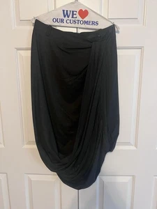 L.A.M.B. Dark Gray Asymmetrical Skirt Size 12 - Picture 1 of 6