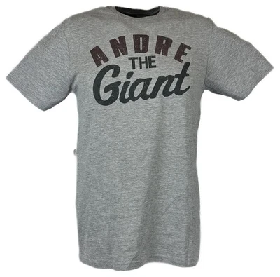Camiseta gris Andre the Giant Big Signature Foto 1 de 4