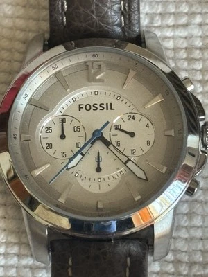 Orologio Fossil Chronograph Quartz uomo Full Set 42mm Subacqueo 5 Atm - Immagine 1 di 4