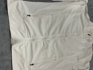 Nike Golf Dri-Fit Blanco Cremallera Completa Manga Larga Chaqueta de Pista para Mujer Talla Mediana - Imagen 1 de 9