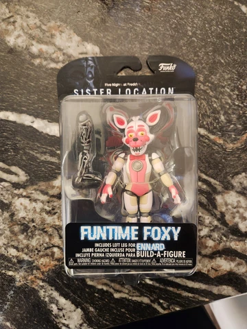 Funko Five Nights At Freddy's Fun Time Foxy Articulated Action Figure, 5" Cover