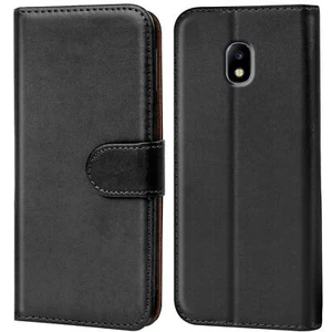 Funda Protectora Para Samsung Galaxy J3 2017 Teléfono Cartera Flip Cover Case - Imagen 1 de 7