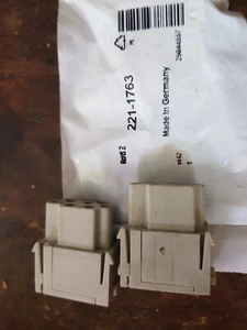 4X HARTING Han-Modular Series Female Module 6 Way, 221-1763 Part NO 09140063101 - Bild 1 von 1