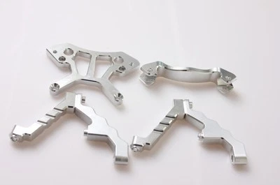 Baja alloy head front shock tower + brace + support for BAJA 5B 5T 5SC KM HPI  - Image 1 of 3