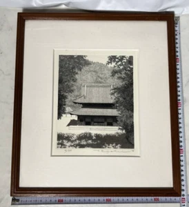 Grabado Templo Ryohei Tanaka Sennyuji 1995 Firmado Edición Limitada 14/150 Arte - Imagen 1 de 10