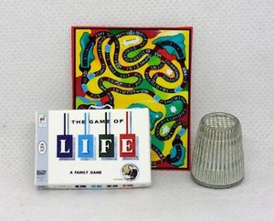 Puppenhaus Miniatur 1:12 Das Spiel des Lebens Puppenhaus Spielbox und Spielbrett - Bild 1 von 5