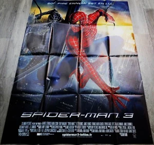 Spider-Man 3 French Movie Poster Original 47"63 2007 Sam Raimi T Maguire K Dunst - Picture 1 of 3