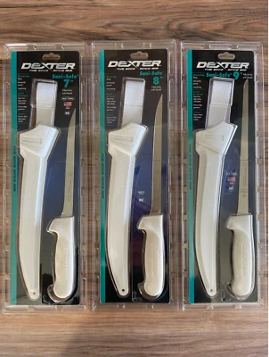 Cuchillo de filete seguro Dexter Russell Sani con combinación de funda... 7", 8", 9"... tú eliges el tamaño Foto 1 de 4