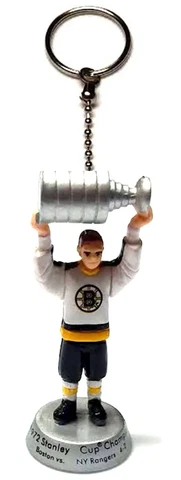 1972 BOSTON BRUINS KEYCHAIN NHL 1.5" TALL MINI FIGURE STANLEY CUP CHAMPION Cover