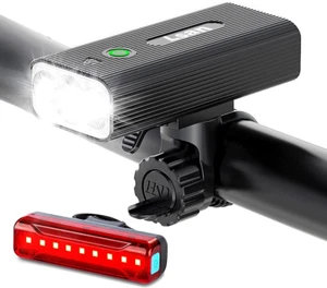Banco de alimentación de faros delanteros y traseros recargables para bicicleta scooter - Imagen 1 de 8