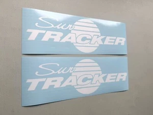 Sun Tracker Boats Decals SET OF 2 Vinyl Decal Stickers - Picture 1 of 4