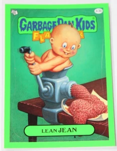 GARBAGE PAIL KIDS 2011 FLASHBACK 3 "GREEN" Card #43b "Lean Jean" - Picture 1 of 3