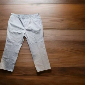 Vintage Big Mac Workwear Silber Freizeit Hose 54 Maße W48 X W34 Big N Tall - Bild 1 von 6