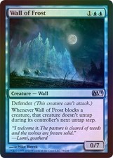 Wall of Frost - Foil new MTG M11 Magic 2B3
