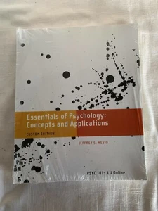 Essentials Of Psychology Concepts And Applications Custom Edition PsYC 101  - Picture 1 of 5